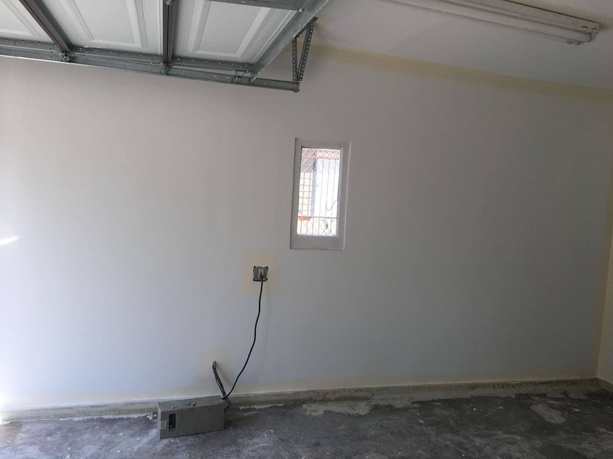 Drywall repair in progress Altadena